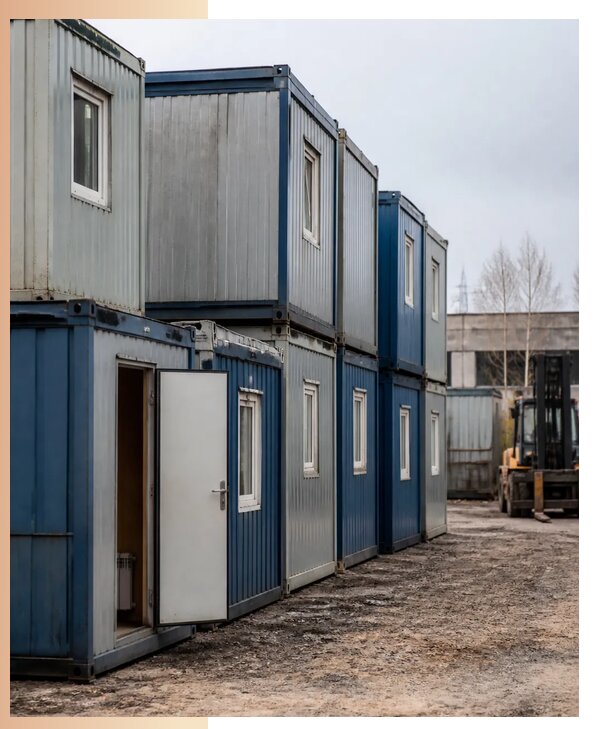 Блок-контейнеры бу в Азове — продажа, аренда и доставка