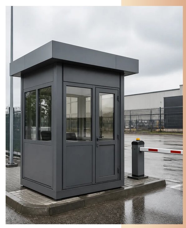 Металлические посты охраны в Азове по цене от 87287 р. | БытовкаПрофи-Азв
